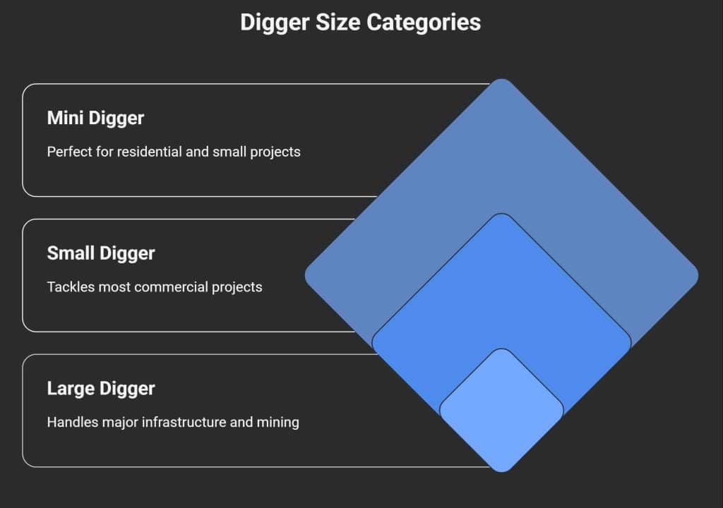 digger size categories